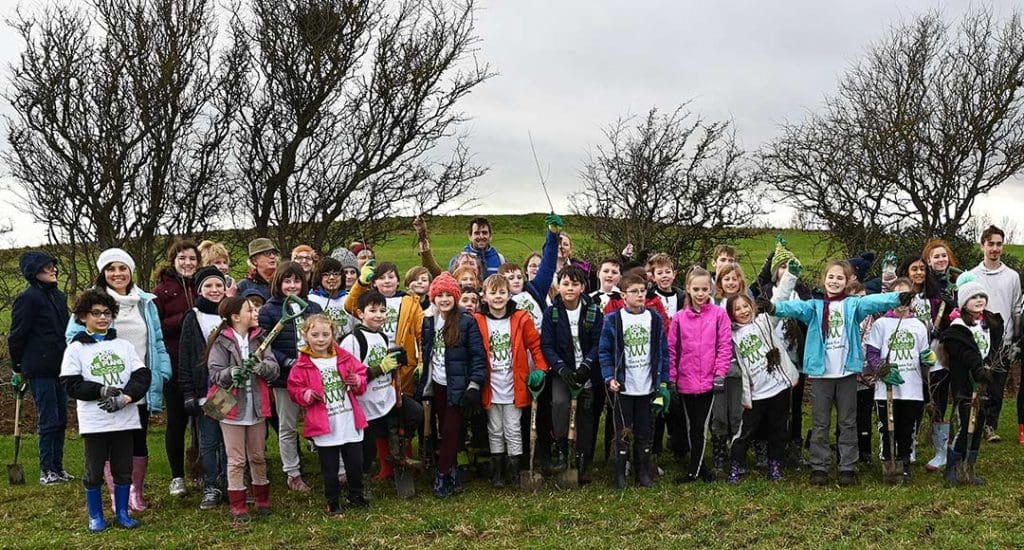 An Easy Treesie planting project in Malahide